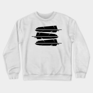 THREE FEATHER Indigenous Ojibwe WAWEZHI CANADA Crewneck Sweatshirt